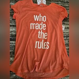 Reebok Orange Short Sleeve Tee